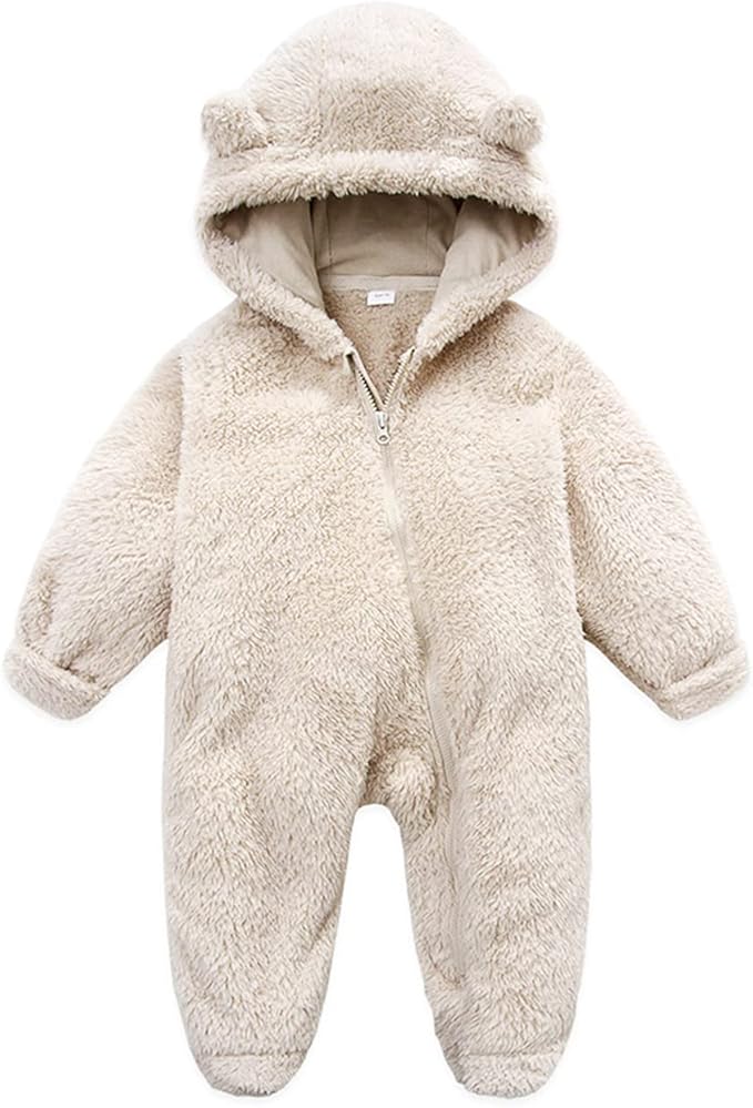Baby Boy Girl Snowsuit Winter Warm Clothes Coat Infant Jumpsuit Toddler Outfit-CubbioJoy