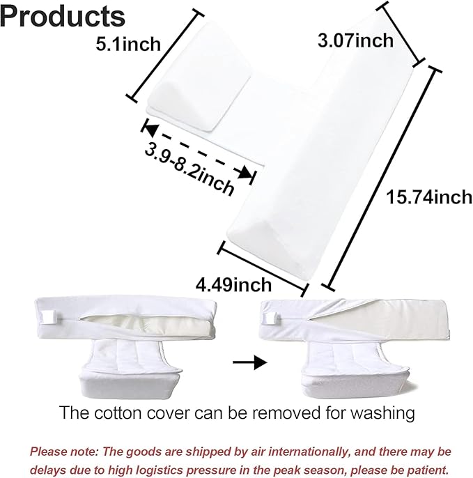 Baby Side Sleeper Wedge Removable Washable Breathable and Adjustable Pillow-CubbioJoy