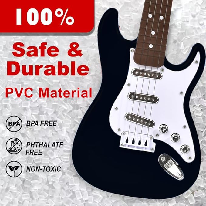 16inch Mini Guitar Toy for Kids and Beginners, Electric Guitar with Strap for Toddlers and Boys and Girls Instrument Toys-CubbioJoy