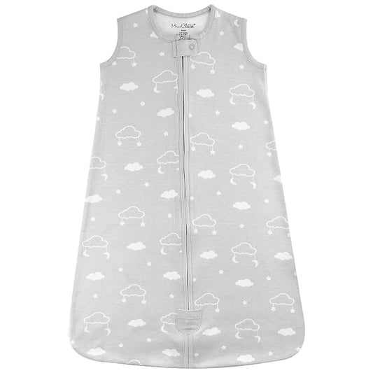 Baby Sleep Sack 1.0 TOG, Organic Cotton Baby Wearable Blanket with Two-Way Zipper, Swaddle Transition Baby Sleeping Bag, All-Season Sleep Sack for Newborn Infant Toddler Boy Girl, 24-48 Months, 1-Pack-CubbioJoy