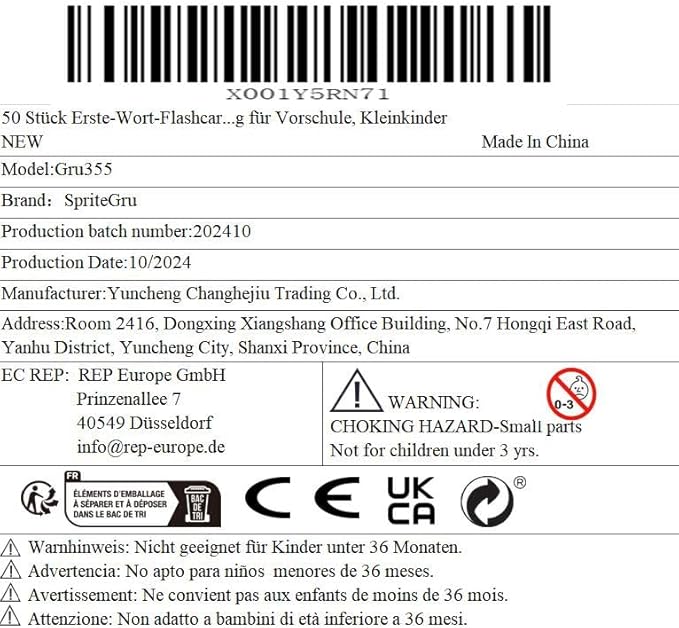 50 PCS First Word Flashcards, Double Sided Learning Cards Alphabet, Foods, Animals, Shapes, Colors, Vehicle, Body Parts with 2 Reclosable Rings, Learning Tool for Pre-K Kindergarten Toddlers-CubbioJoy