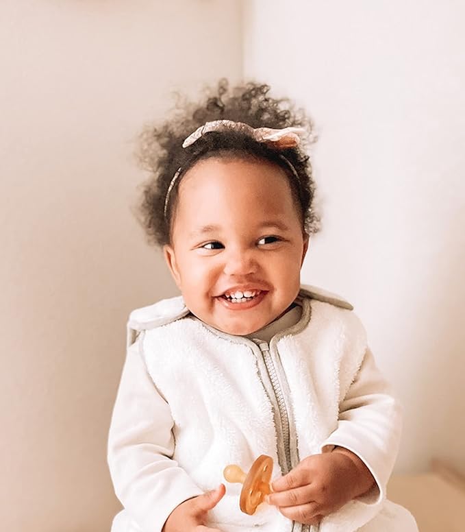 baby deedee Sleep Nest Teddy Baby Sleeping Bag, Ivory, Small (0-6 Months)-CubbioJoy