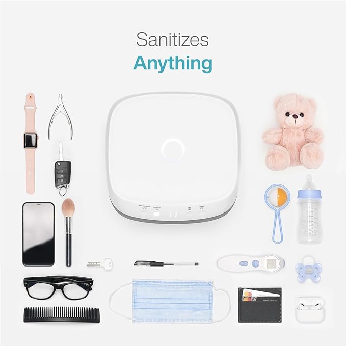 Babyfeel UV Light Sanitizer | UV Box Sanitizer | Conveniently Sanitizes in Minutes | Large Capacity | No Cleaning Required | Touch Control-CubbioJoy