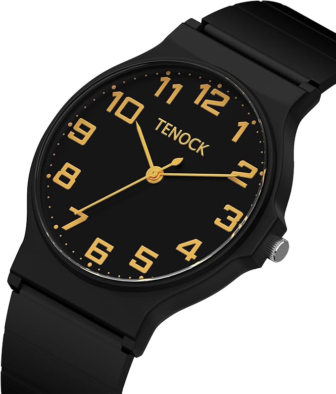 Kids Analog Watch Boys Girls, 30M Waterproof, Sports Watch for Boys, Easy to Read Children's Thin Dial Wrist Watches with Soft Band, for Ages 5-15 Kids Great Birthday Gifts Christmas Day-CubbioJoy