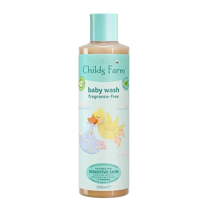 Childs Farm baby wash unfragranced 250ml-CubbioJoy