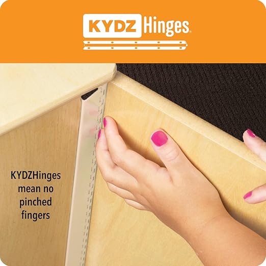 Jonti-Craft 2411JC Culinary Creations Play Kitchen, 35 x 80 x 15 inches, Natural Wood, 4 Piece Set-CubbioJoy