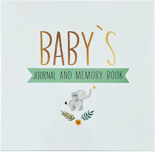 Baby's First Years Book, Baby Memory Book Gender Neutral, Baby Diary Record Book, Baby First 5 Years Book, Baby Book Memory Keepsake, Personalized Books for Baby, Baby First Milestones Book-CubbioJoy