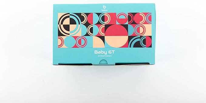 BOIFUN Additional Baby Camera Specifically Compatible with Baby 6T Video Baby Monitor, 360° Camera with Night Light, Auto Tracking, AI Motion & Sound Detection, Two-Way Audio, with Wall Mount Base-CubbioJoy
