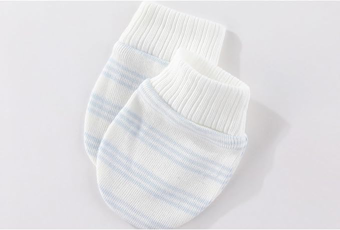 Cute Baby Girl Hats Mittens Set 10-Pack New Born Boy Caps Gloves Suit 0-6 Months Infant Accessories-CubbioJoy