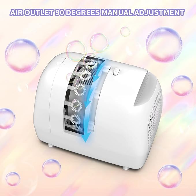 Bubble Machine for Kids Parties Bubble Maker Operated by Plugin or Batteries Outdoors Blower Life Theme Parties Weddings Birthday Parties Create Bubble World Gifts for Boys and Girls-CubbioJoy