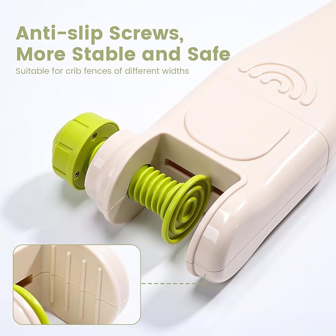 CUTE STONE Baby Crib Mobile with Music and Lights, Nursery Crib Mobile with Remote Control, Detachable Hanging Mobile for 3+ Months Newborn Babies, Fits Cribs and Strollers-CubbioJoy