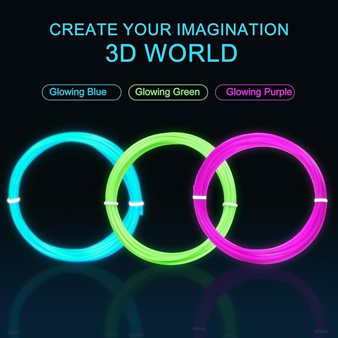 28 Colors 3D Pen Filament Refills Compatible with SCRIB3D MYNT3D PIKA3D 3D Pen for KidsPer Color 10 Feet 1.75mm PLA 3D Printing Pen Filament Refills, NOT FIT 3Doodler Start Pen-CubbioJoy