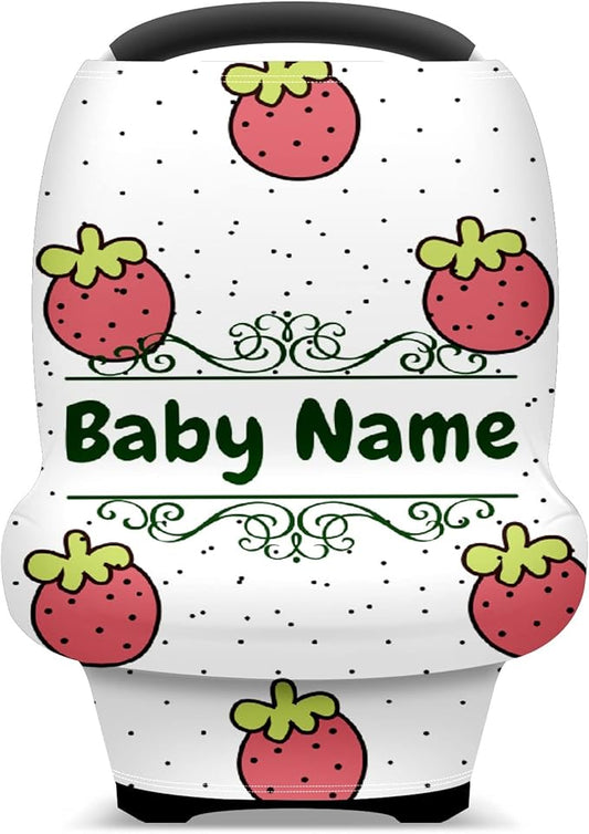 Baby Car Seat Stroller Cover Nursing Cover New Mom Breastfeeding Scarf Soft Stretchy Infant Carrier Cover Car Canopy Coverage-CubbioJoy
