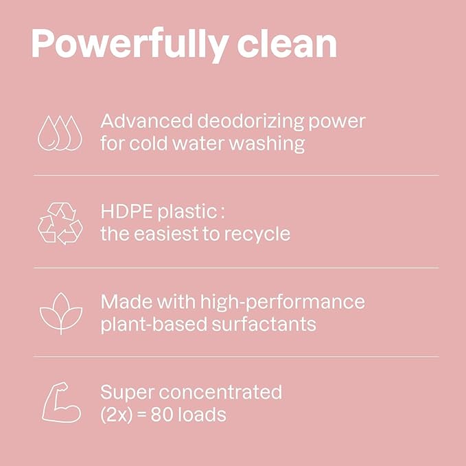 ATTITUDE Baby Laundry Detergent Liquid, EWG Verified, Safe for Baby Clothes, Infant and Newborn, HE Compatible, Soothing Chamomile, 80 Loads, 67.6 Fl Oz (Pack of 6) (AMAZON EXCLUSIVE)-CubbioJoy