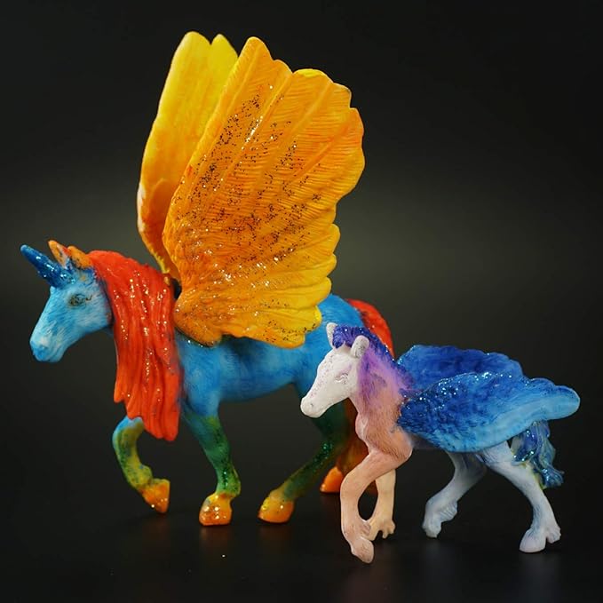 DIY Painting Unicorn Kit Arts and Crafts Set for Kids or Girls Decorate and Drawing 3D Toys for Children Gift(6 Unicorns)-CubbioJoy