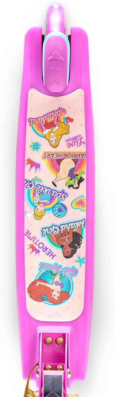 Jetson Character Kids Kick Scooter, LED Lights on Stem & Light-Up Wheels, Lightweight Frame, Height-Adjustable Handlebar, Lean-to-Steer System, Easy-Fold Mechanism-CubbioJoy