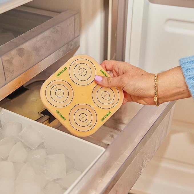 Breastmilk Storage Reusable Freezer Trays with Lid l Baby Food Cube 4pcs Complete Kit l 0.5/1/2 Oz Silicone Tray l Ultra Leak-Proof Breastmilk Kit l Reusable Bags-CubbioJoy