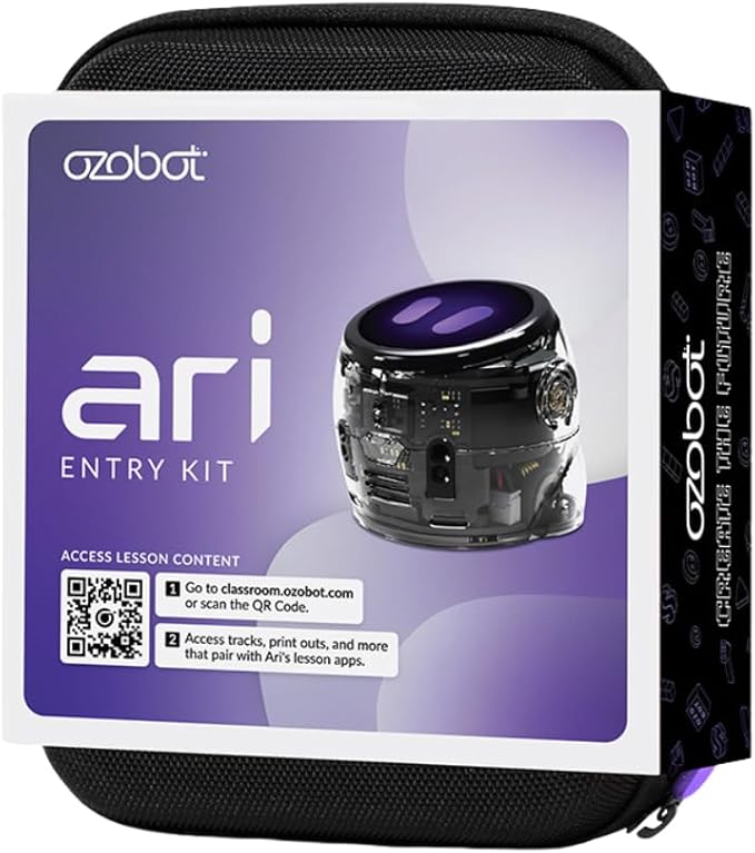Ari Entry Kit | Interactive Learning Robot with Touch Screen, ToF Sensor, Accelerometer, Gyroscope, and AI Integration | Hands-On STEM Education for Classrooms and Homeschool-CubbioJoy