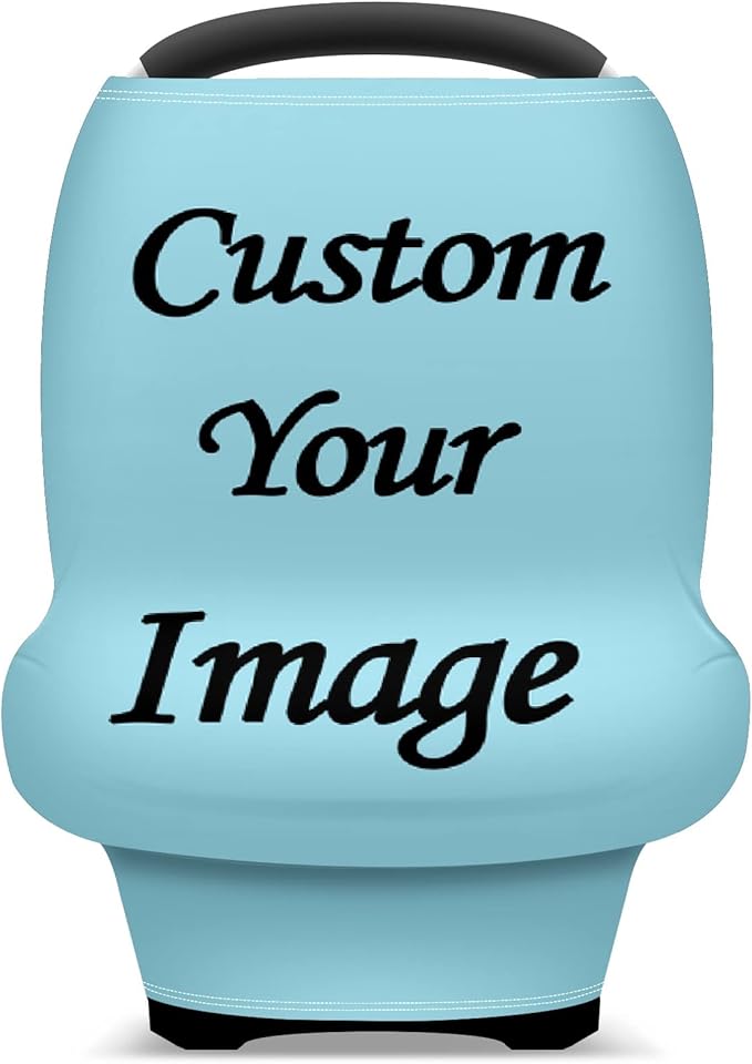 Baby Car Seat Stroller Cover Nursing Cover New Mom Breastfeeding Scarf Soft Stretchy Infant Carrier Cover Car Canopy Coverage-CubbioJoy