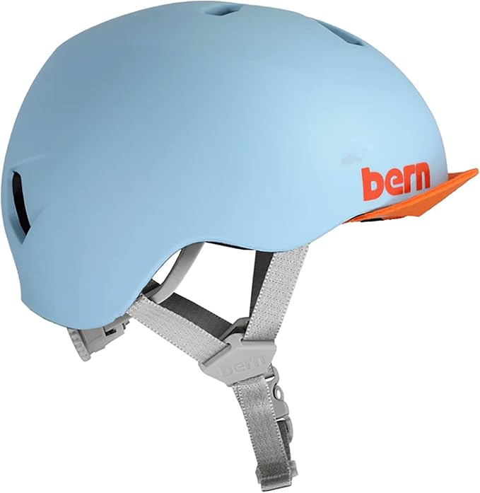 Bern Nino Bike Helmet for Kids, Ages 3-12, Flip Visor, Adjustable fit, Lightweight, CPSC Safety Certified-CubbioJoy