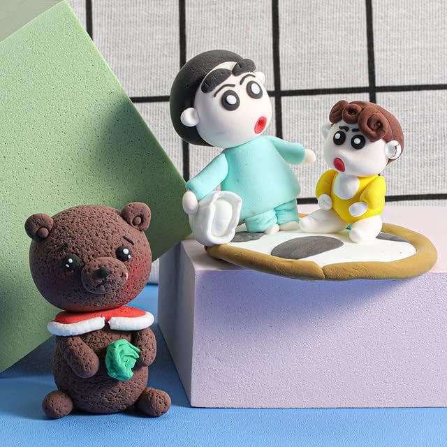 CiaraQ Modeling Clay Kit - 24 Colors Air Dry Ultra Light Clay, Safe & Non-Toxic, Great Gift for Kids.-CubbioJoy