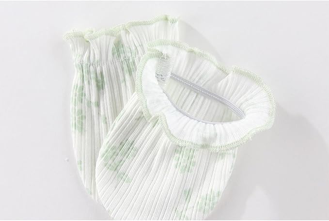 5 Pairs Baby Not Scratch Mittens 0-6 Months New Born Boy Girl Gloves Cute Infant Accessories-CubbioJoy