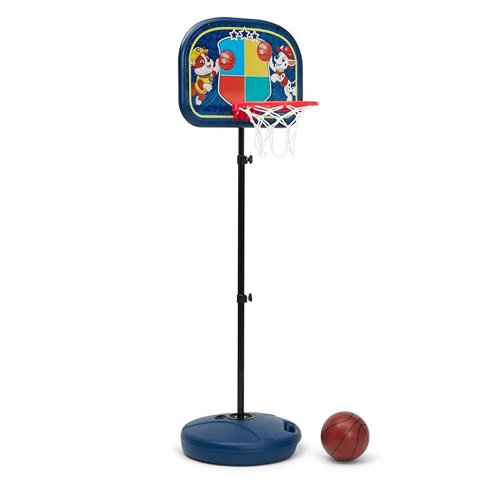 Delta Children PAW Patrol Basketball Hoop Set for Kids, Blue-CubbioJoy