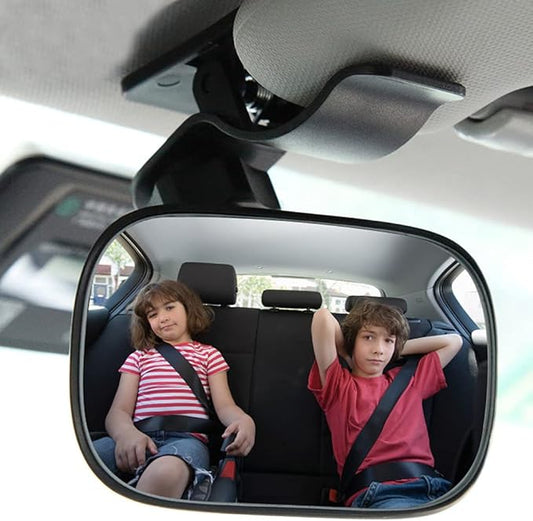 Automotive Interior Rearview Baby Mirror right Wide Angle Convex Mirror for Infant Toddler Child Children Backseat Adjustable Rearview-CubbioJoy