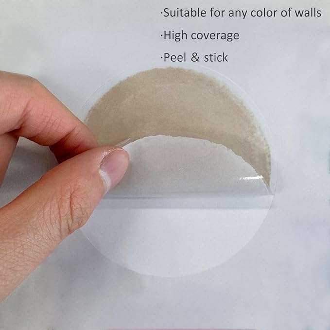 Colorful Polka Dot Wall Decals 36 PCS, Watercolor Dots Wall Sticker for Girls Bedroom Removable Wall Decals Nursery Kids Room Decor (6 Sheets)-CubbioJoy