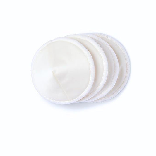 Ameda Washable Nursing Pads | 2 Pairs (4 Count) | Organic Nursing Pads | Breastfeeding Supplies | Reusable Breast Pads for Leaking Milk | Breastfeeding Pads | Viscose from Bamboo-CubbioJoy