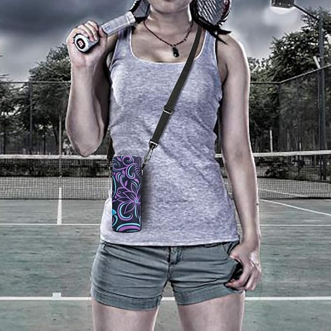 AUPET Water Bottle Bag Carrier,24oz/32oz Insulated Neoprene bottle Sling Holder Case Pouch Cover for 1000ML/750ML Bottles with Shoulder Strap for walking-CubbioJoy