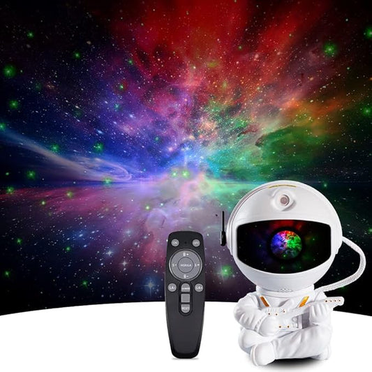 Astronaut Star Projector, Kids Night Light, Nebula Projector Light. Galaxy Bedroom Projector, Adult Playroom/Home Theater/Ceiling/Room Decoration-CubbioJoy