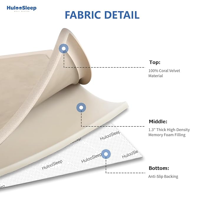 Baby Play Mat for Floor,1.3" Thick Memory foam Tummy Time Mat,Water Repellent Soft Coral Velvet Nursery Rug,Extra Large Non Slip for Crawling,Toddlers,Infants,kids,Tatami Style for Living Room(Beige)-CubbioJoy