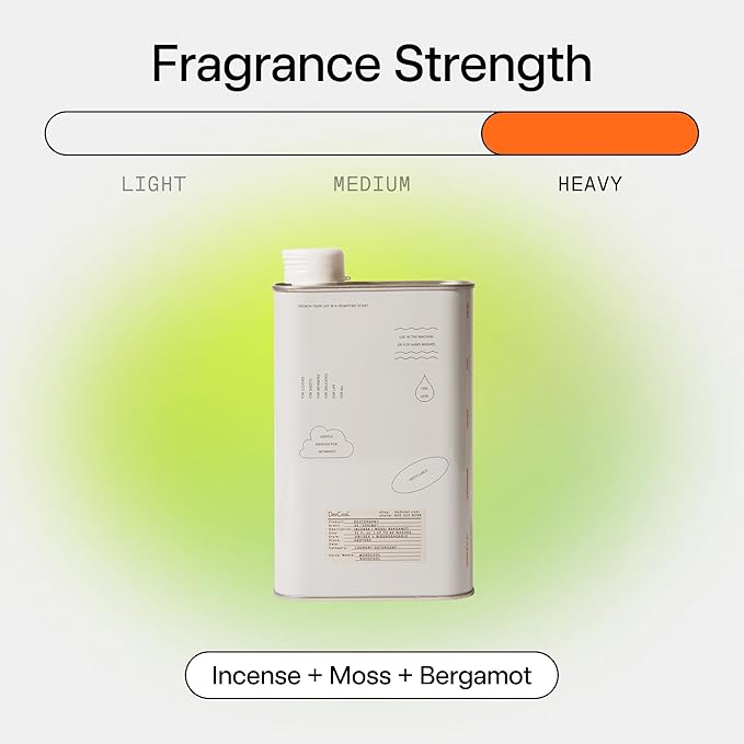 DedCool Liquid Laundry Dedtergent | 05 Spring | Luxurious Fresh Floral Fragrance Detergent | Removes Stains | Infused with Natural Essential Oils | Non-Toxic | 60 Washes | 32 fl oz-CubbioJoy