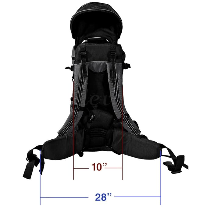 ClevrPlus Deluxe Adjustable Baby Carrier Outdoor Hiking Child Backpack Camping-CubbioJoy