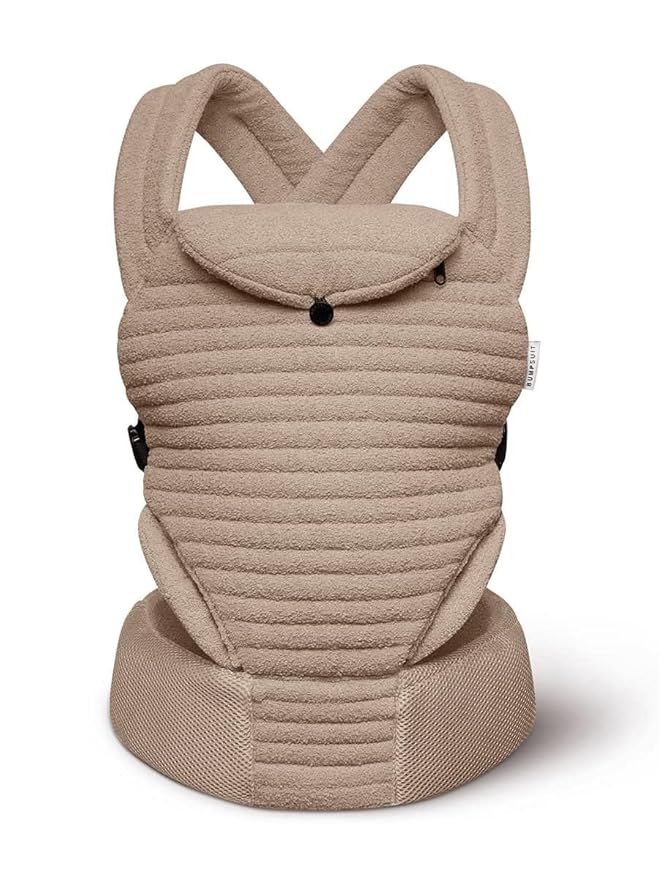 Bumpsuit Baby Carrier for Men Women Newborn to Toddler (7-45 lbs), Ergonomic Face-in & Face-Out Quilted Shell Baby Wearing Carrier with Pockets and Padded Cross Over Back Straps-CubbioJoy