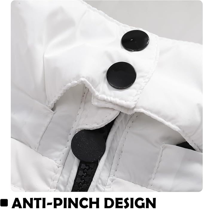 Baby Girl Winter Snowsuit Coat Boy Fur Snow Pants Bib Jacket For Toddler Clothes-CubbioJoy