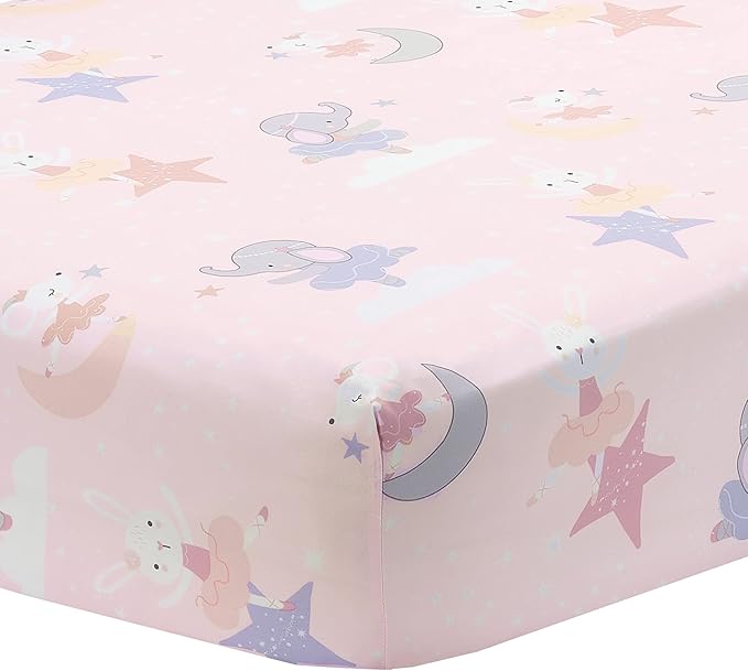 Bedtime Originals Tiny Dancer 3-Piece Ballet Baby Crib Bedding Set - Elephant-CubbioJoy