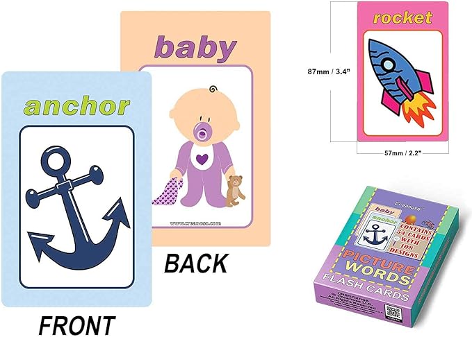 Creanoso US Schools and Learning Flash Cards Series (2-Deck)-CubbioJoy