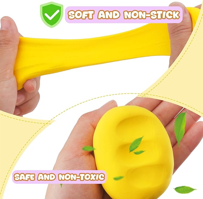 Air Dry Clay Kit - Modeling Clay for Kids 10 Boxes mit Sculpting Tools und Tutorials, Ultra Light & Soft, Safe & Non-Toxic, DIY Model Magic Clay,Creative Crafts Toys Gifts for Girls Boys 3+ Years Old-CubbioJoy