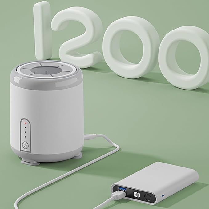 Baby Bottle Shaker, Electric Baby Bottle Mixer Formula Mixer Dispensers with Multi Speed Adjustment High Efficient Baby Automatic Shaker for 53‑75mm Bottles-CubbioJoy