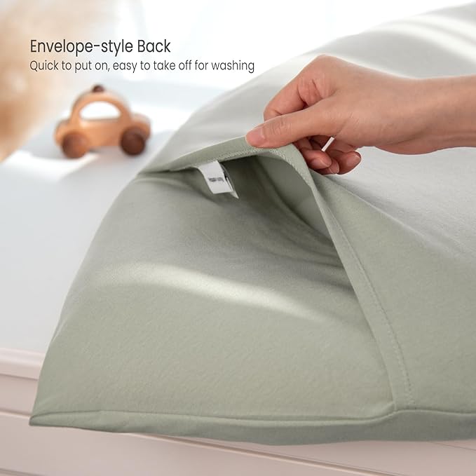 Baby Lounger Cover: Skin-Friendly & Breathable Slipcover for Lounging & Playtime - Snug Fit & Zipper-Free for Safty Daily Homeuse - Must Have for New Parents-CubbioJoy