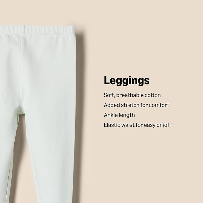 Amazon Essentials x Sofia Grainge Unisex Toddlers and Babies' Legging, Pack of 3-CubbioJoy