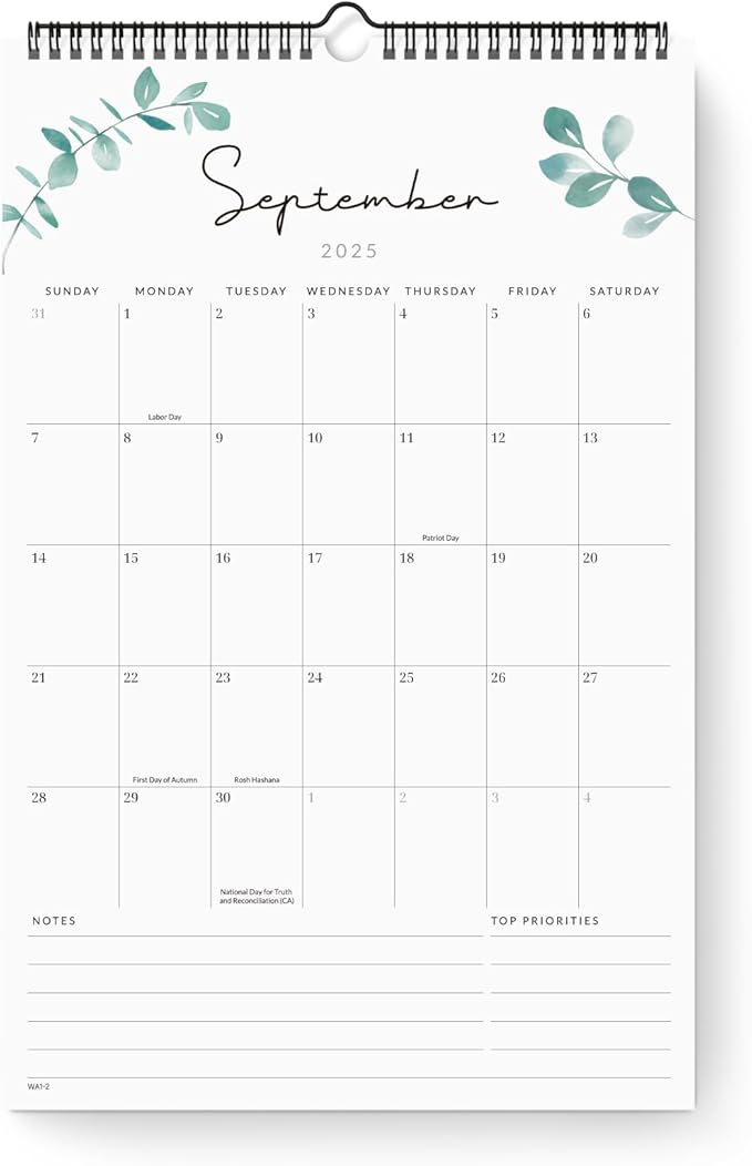 Jotsome Wall Calendar 2025-2026, Large Academic Monthly Calendar From July 2025 to December 2026 11"x17", Aesthetic Wall Decoration in Home and Office for Easy Organizing-CubbioJoy