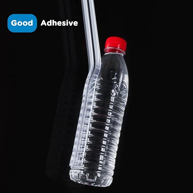 Baby Proofing, 0.6in Edge Protector Strip Clear, Thickened Silicone Soft Corner Protectors with Upgraded Pre-Taped Strong Adhesive, 13.1ft Edge Protectors for Cabinets, Tables, Drawers-CubbioJoy