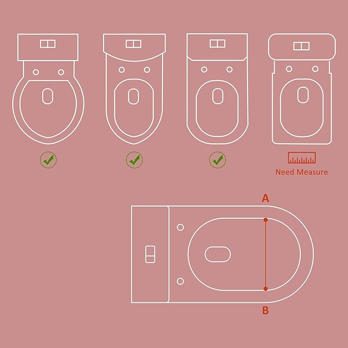 JASSONE® Potty Training Seat, Toddler Step Stool, 2 in 1 Potty Training Toilet for Kids, Baby Seat with Splash Guard and Anti-Slip Pad for Boys Girls Potty Training, BabyPink-CubbioJoy