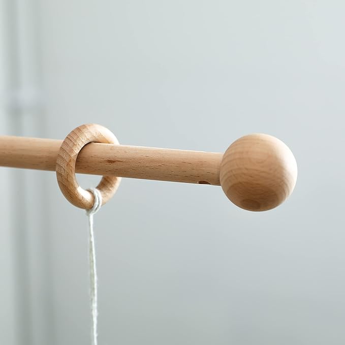 Baby Crib Mobile Arm,HBM Wooden Mobile Arm for Crib Mobile Hanger for Crib Baby Girl Nursery Decor-CubbioJoy