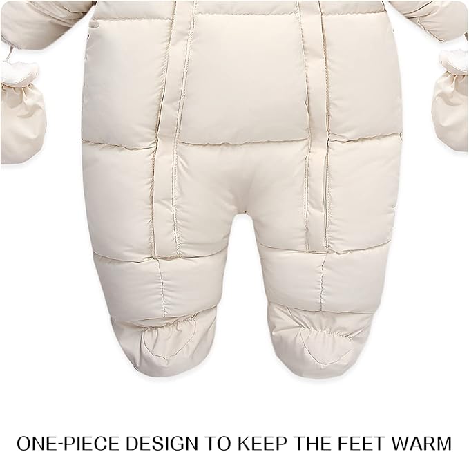 Baby Girl Winter Snowsuit Toddler Jacket Clothes For Boy Infant Jumpsuit Hoodied-CubbioJoy