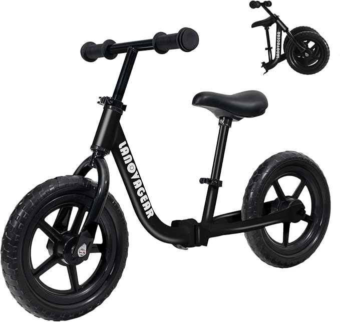 Balance Bike for Toddlers Ages 1.5–5 – No-Pedal Training Bike with Adjustable Seat & Handlebar, Lightweight Frame, Easy Assembly for Boys & Girls-CubbioJoy