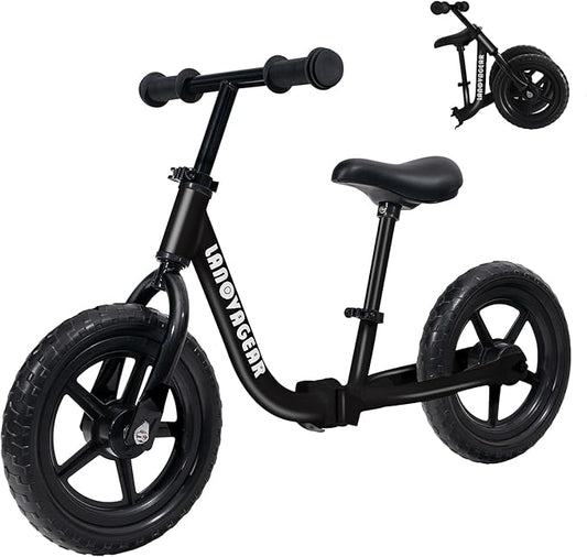 Balance Bike for Toddlers Ages 1.5–5 – No-Pedal Training Bike with Adjustable Seat & Handlebar, Lightweight Frame, Easy Assembly for Boys & Girls-CubbioJoy